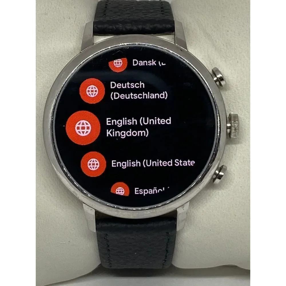 Fossil Gen 4 Authentic Digital Dial Smart Watch Custom Band FTW6014 DC77